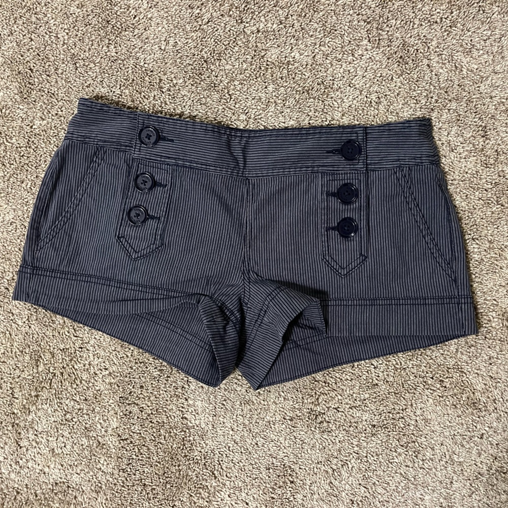 Express Pinstripe Shorts Size 6